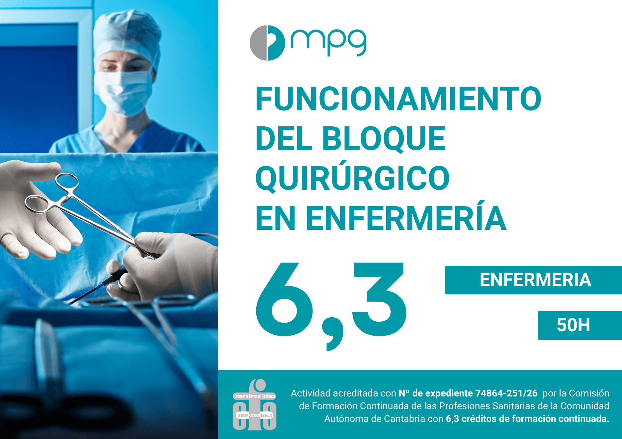 11. bloque quirúrgico en enfermería | 6,3 cfc