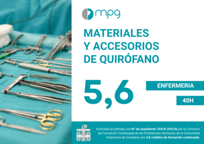 13. materiales y accesorios de quirófano | 5,6 cfc