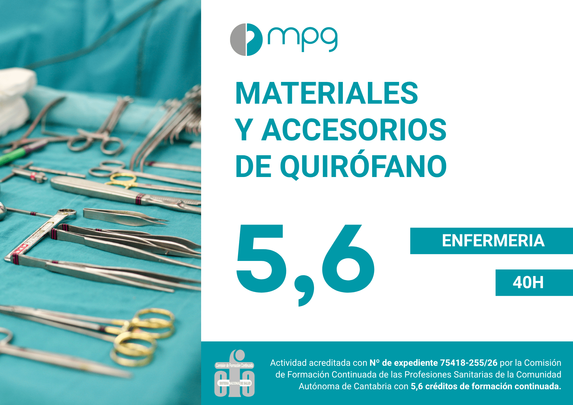 13. materiales y accesorios de quirófano | 5,6 cfc