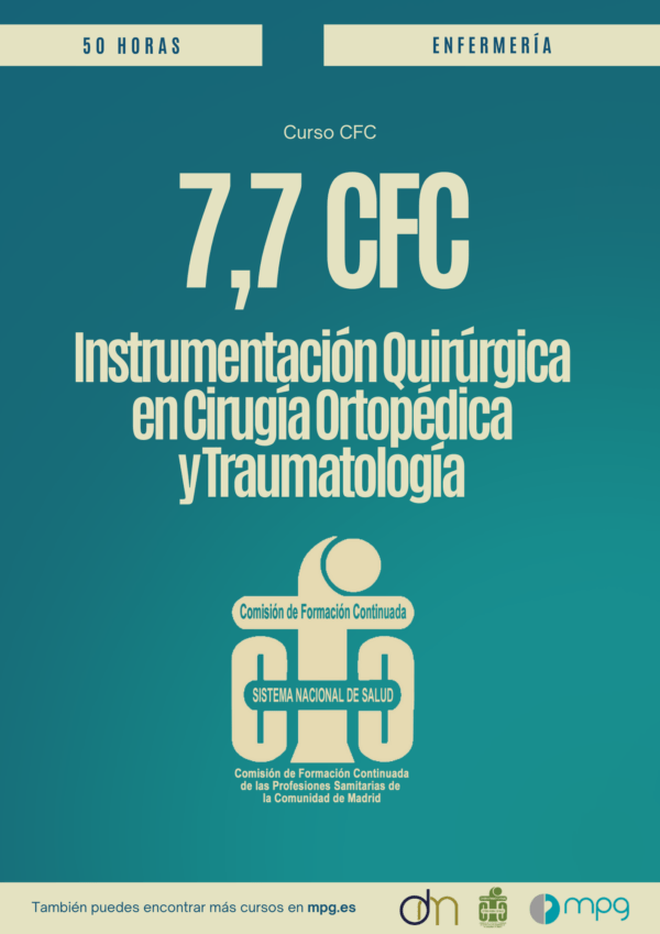 Instrumentación Quirúrgica en Cirugía Ortopédica y Traumatología | Acreditación Solicitada