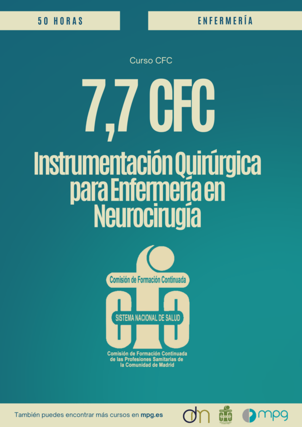 Instrumentación Quirúrgica para Enfermería en Neurocirugía | 7,7 CFC