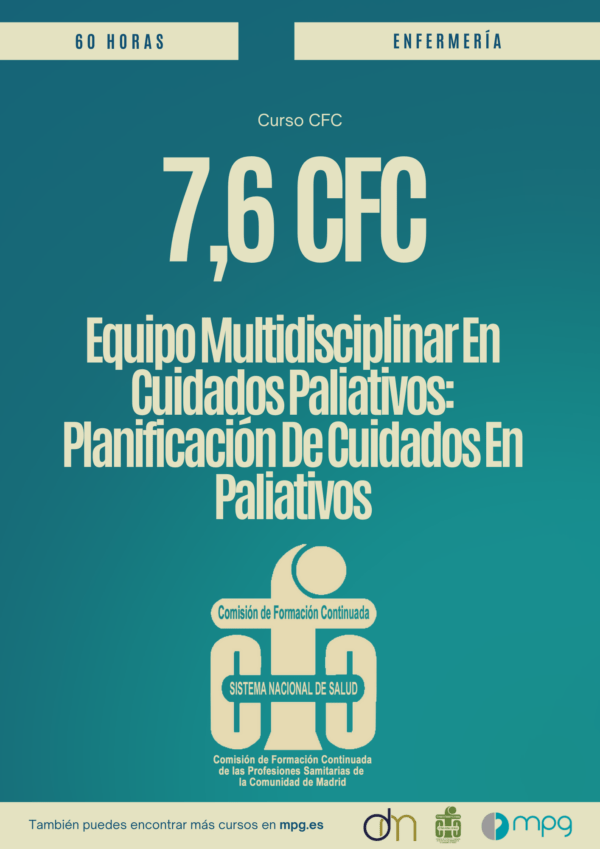 Equipo Multidisciplinar En Cuidados Paliativos: Planificación De Cuidados En Paliativos | 7,6 CFC