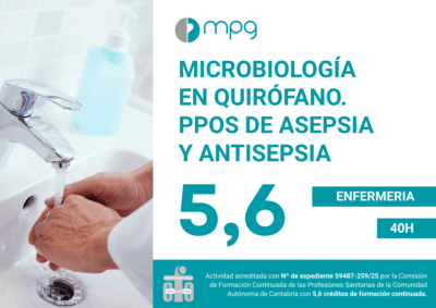 Microbiología en el quirófano principios de asepsia y antisepsia | 5,6 CFC
