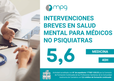 Intervenciones breves en salud mental para médicos no psiquiatras  | 5,6 CFC