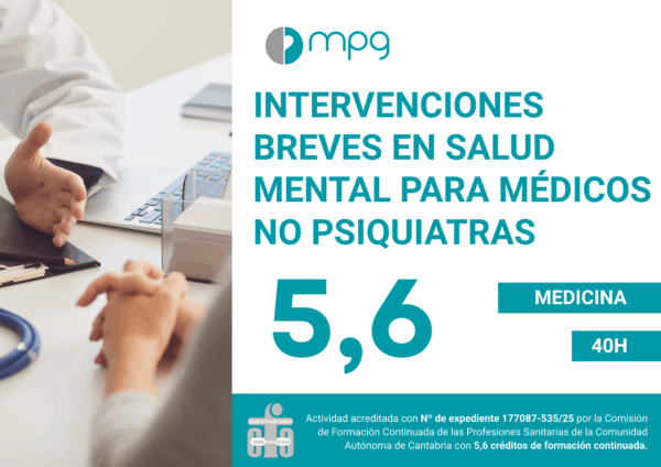 Intervenciones breves en salud mental para médicos no psiquiatras  | 5,6 CFC