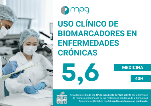 Uso clínico de biomarcadores en enfermedades crónicas  | 5,6 CFC