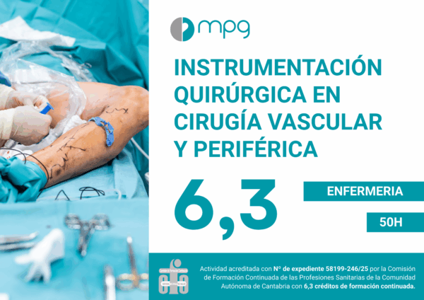 Instrumentación Quirúrgica en Cirugía Vascular y Periférica | 6,3 CFC