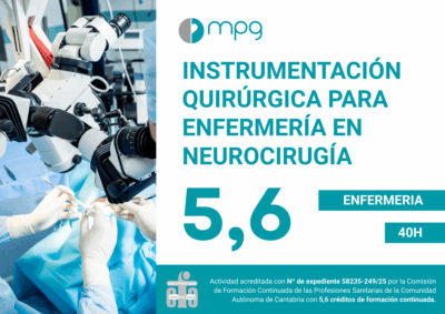 Instrumentación Quirúrgica para Enfermería en Neurocirugía | 5,6 CFC