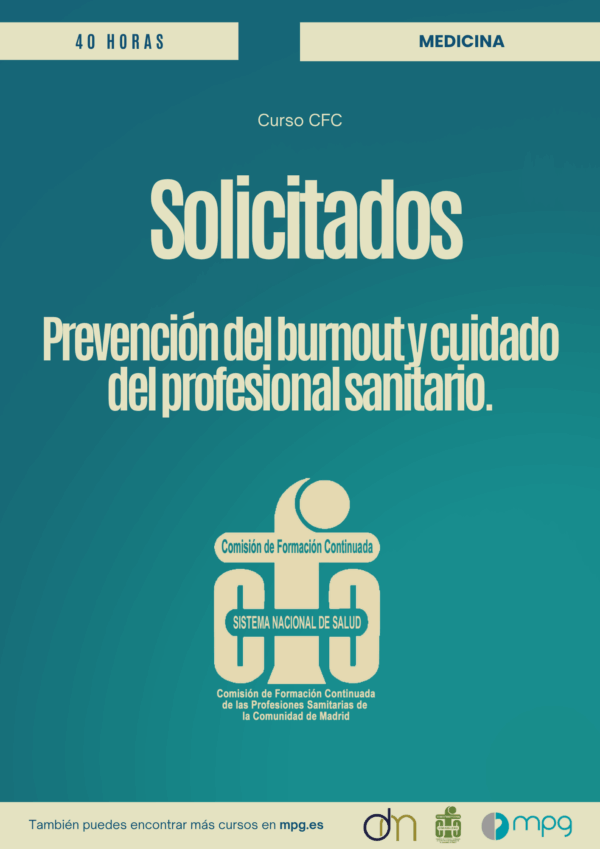 Prevención del burnout y cuidado del profesional sanitario  | Acreditación solicitada